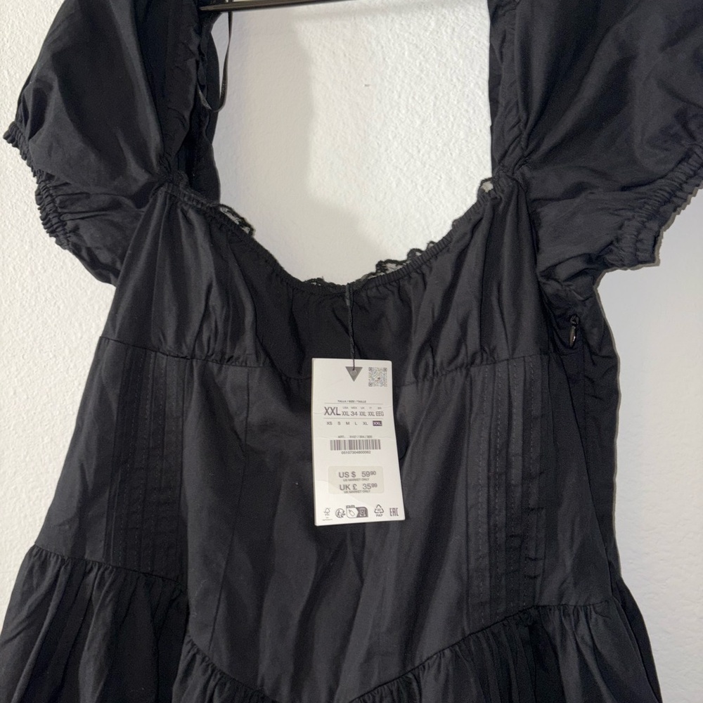 Zara Black Mini Dress